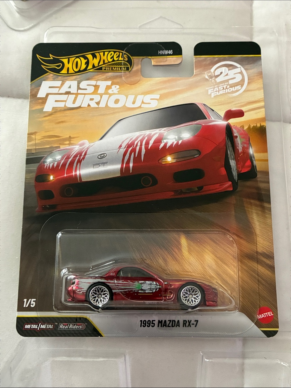 Fast & Furious 1995 Mazda RX-7 - Red